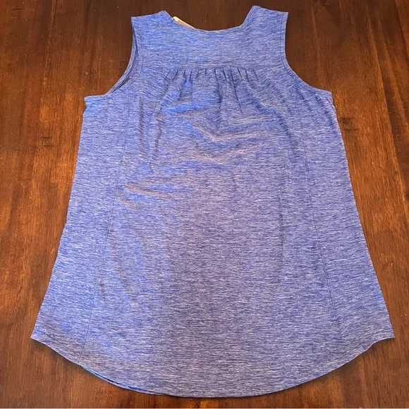 Duluth Women’s Armachillo Cooling Tank Top Blue Heather Size M NEW Quick Dry UPF - Picture 5 of 6